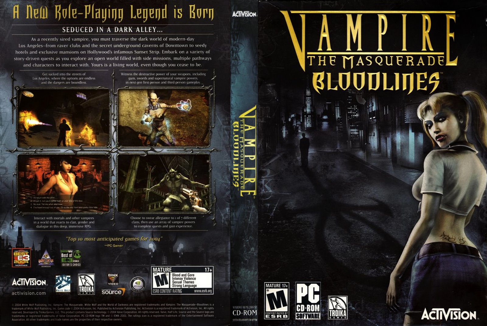 White Wolf release new Vampire: The Masquerade game