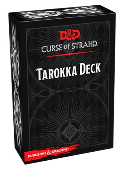 Curse of Strahd Tarokka Deck Cards Dungeons Dragons D&D Barovia Prophet's Gambit 