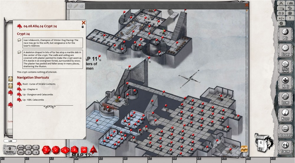 castle ravenloft battle maps
