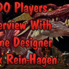DDO Players Interview With Game Designer Mark Rein-Hagen Of Make Believe Games