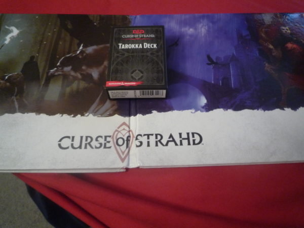 Gale Force Nine Curse Of Strahd DM Screen And Tarokka Deck Reviews