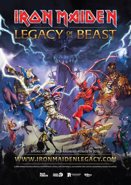 Iron Maiden: Legacy of the Beast Available Now On iOs And Android