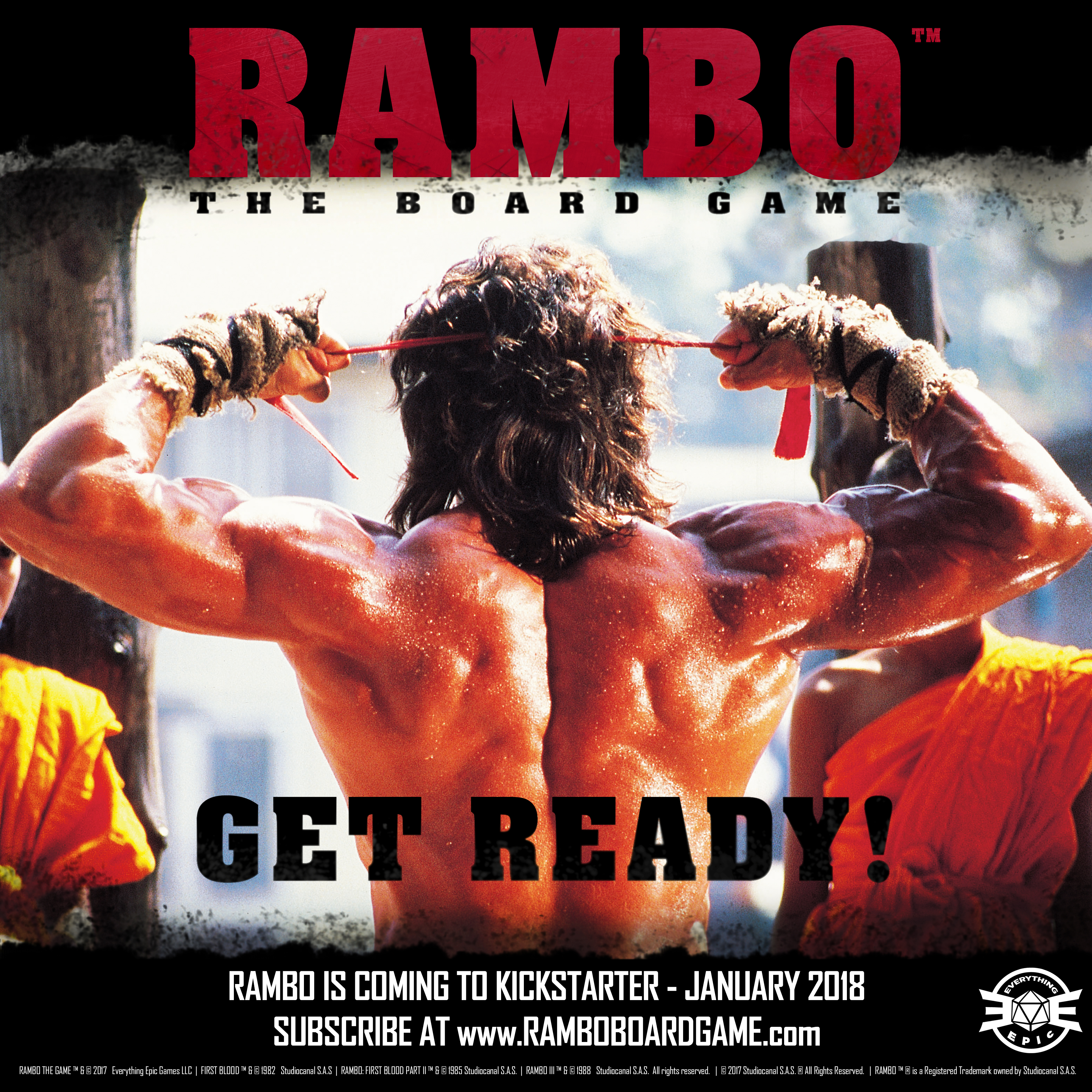 Rambo: the board game Coming Next Year