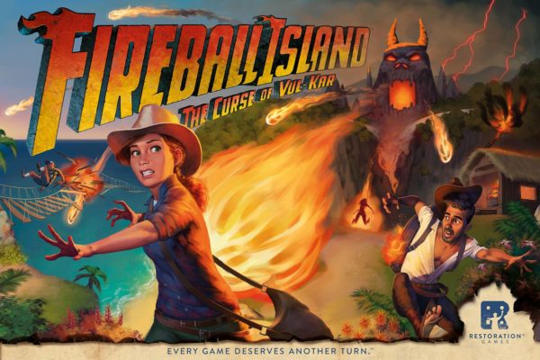 Restoration Games Unveils Fireball Island Cover Art