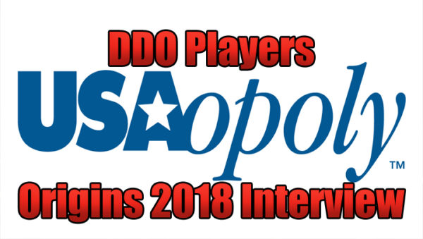 DDO Players Origins 2018 USAopoly Interview