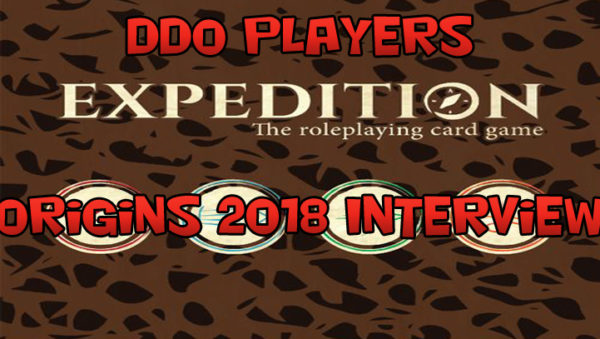 DDO Players Origins 2018 Expedition Role Playing Card Game
