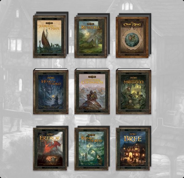 Humble RPG Bundle: The Lord of the Rings by Cubicle 7