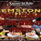 Disney Snow White and The Seven Dwarfs A Gemstone Mining Unboxing