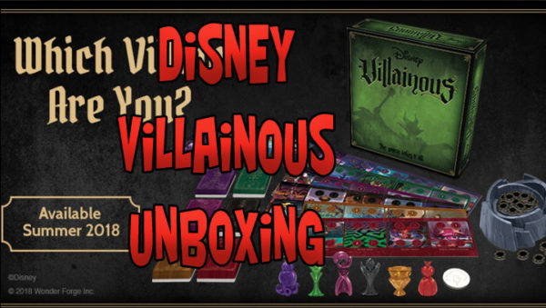 Disney Villainous Unboxing