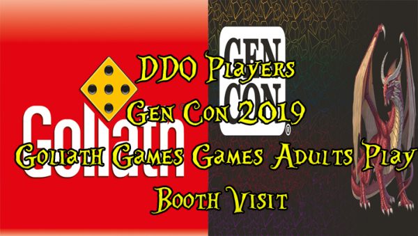 Gen Con 2019 Goliath Games Games Adults Play Booth Visit