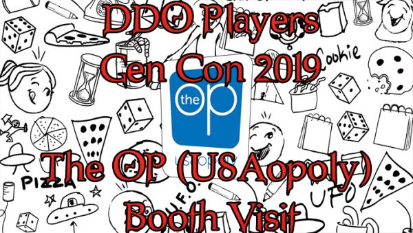 Gen Con 2019 The OP (USAopoly) Booth Visit