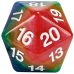 7 Layered Opaque Rainbow Limited D20 Coming From Koplow Games
