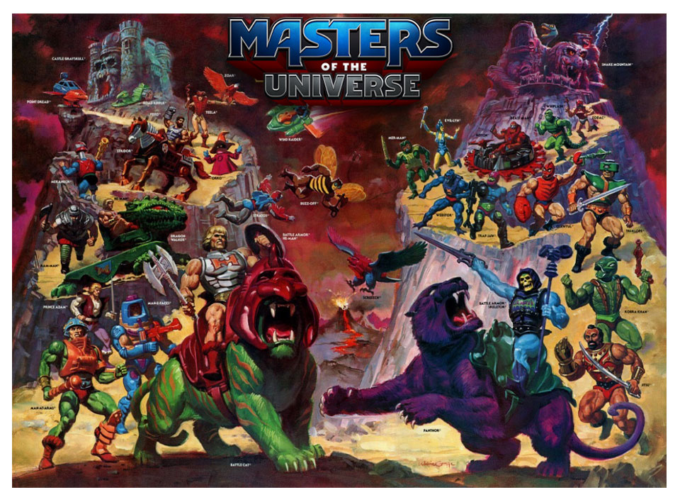 Masters of the Universe: He-Man Paper People - Throne of Toys