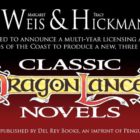 Margaret Weis and Tracy Hickman Set To Publish A New Series Based On Classic Dragonlance
