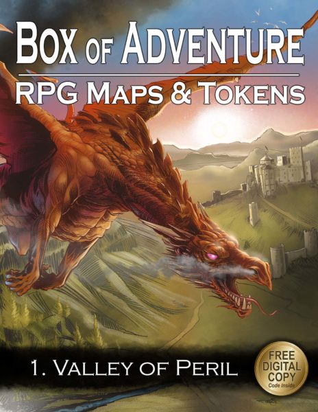 Box of Adventure: Valley of Peril Coming From Loke Battle Maps