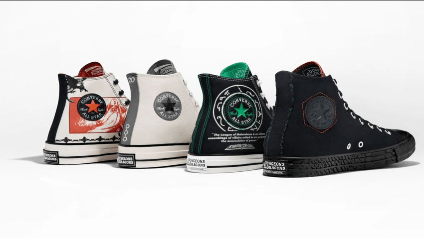 Converse Teams With Dungeons & Dragons To Celebrate 50th Anniversary ...