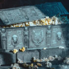 A Ghoulish Delight: Regal Cinemas Unveils the Nosferatu Popcorn Sarcophagus