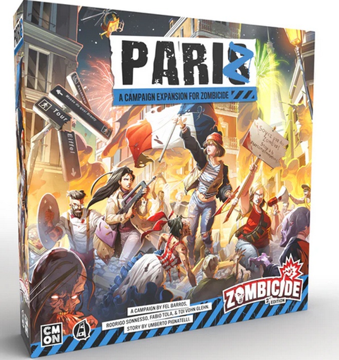 Paris Bites Back: CMON Announces Zombicide 2E: PariZ Expansion