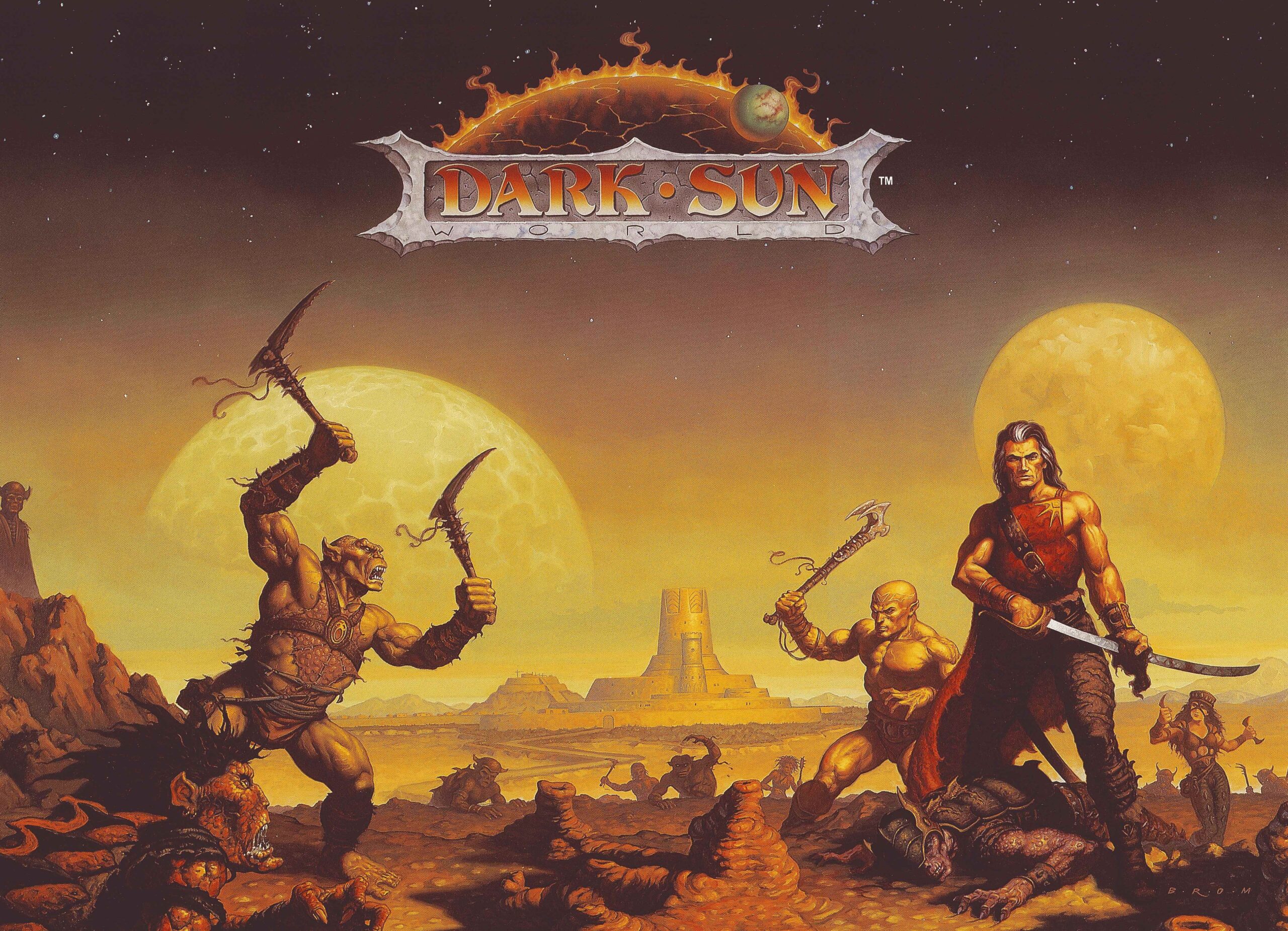 The Hottest, Most Hopeful Rumor Under the Dying Sun: Hasbro/Wizards of the Coast Re-Registers Dark Sun Tradmark