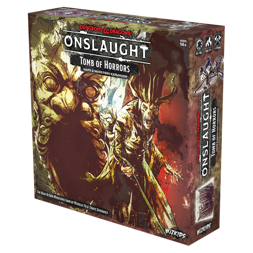 A Perilous Journey Awaits: WizKids Reveals ‘D&D Onslaught: Tomb of Horrors’ Expansion