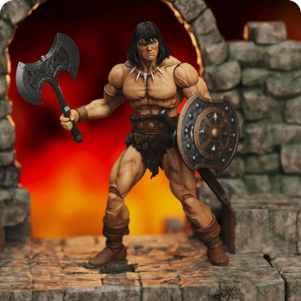 By Crom! Boss Fight Studio Unveils Epic New Conan the Barbarian H.A.C.K.S. Figures