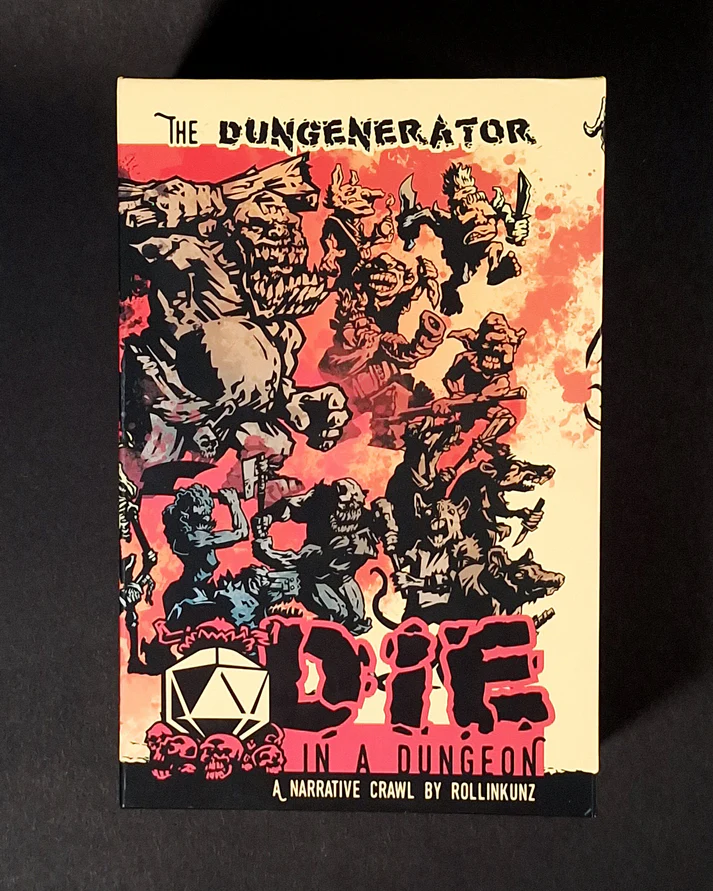 Modiphius to Release ‘The Dungenerator: Die in a Dungeon’