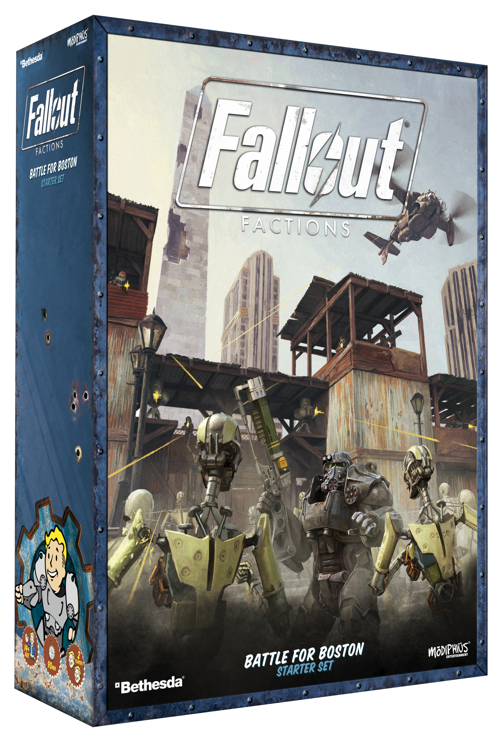 War Never Changes, But the Battlefield Does: Modiphius Launches Fallout: Factions – Battle for Boston Starter Set