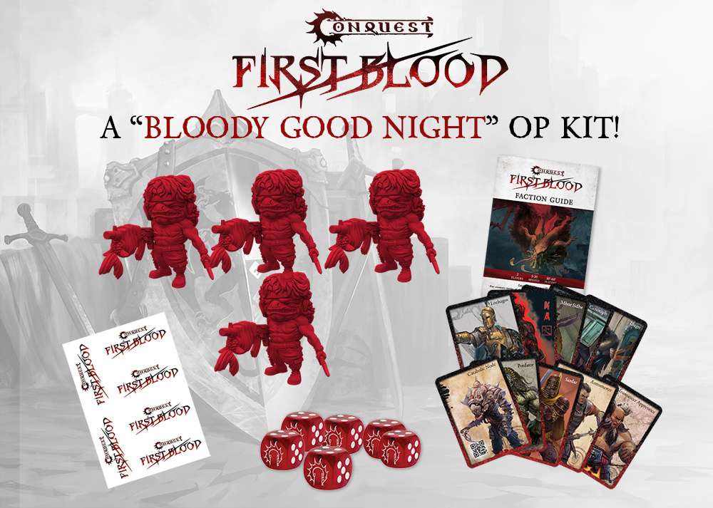 Conquest: First Blood “A Bloody Good Night” is Coming to Your Local Game Store