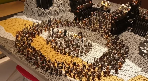 One Build to Rule Them All: This 50,000-Piece LEGO Black Gate is Epic