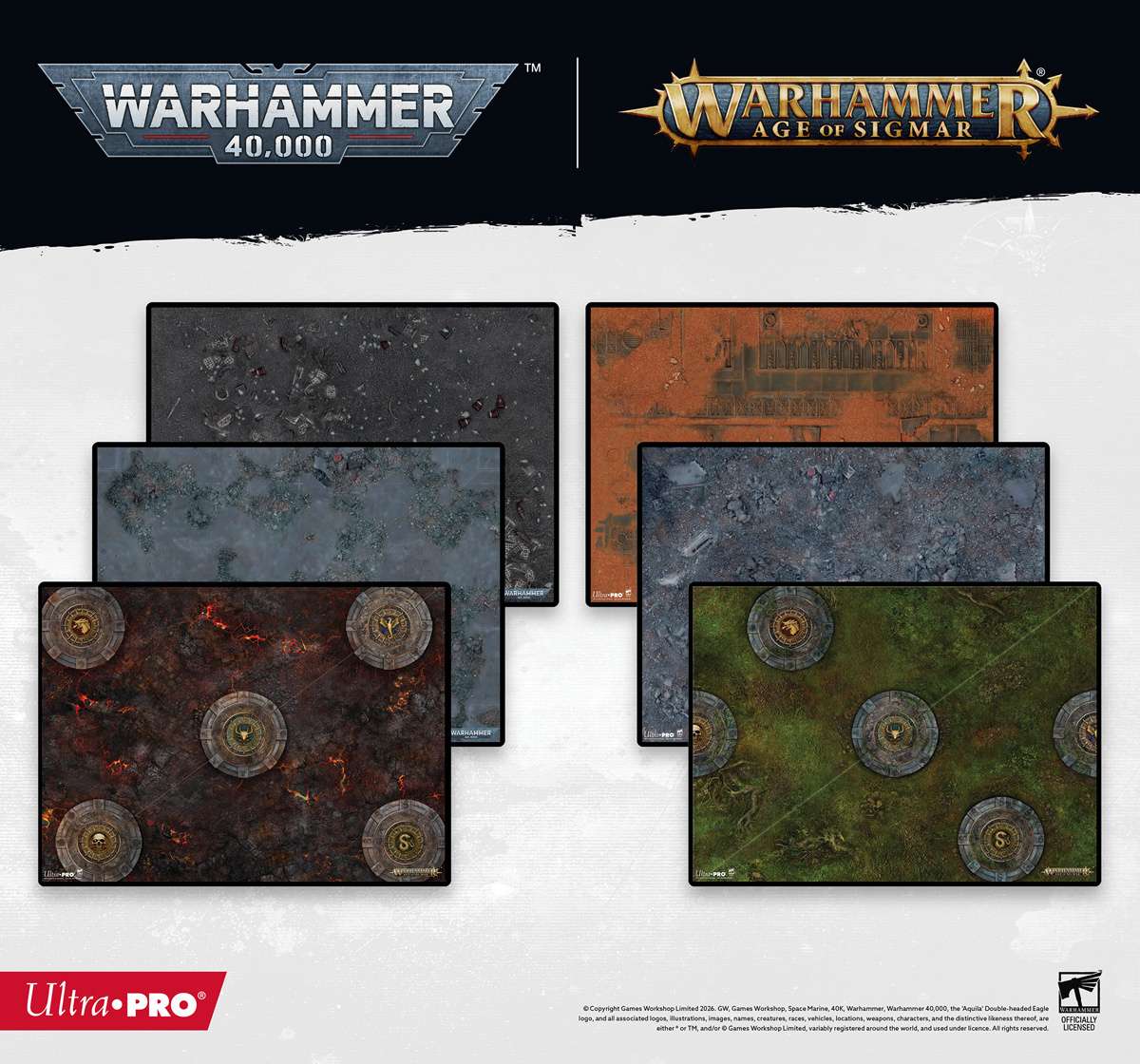Ultra PRO Drops Massive Warhammer Battle Mat Collection