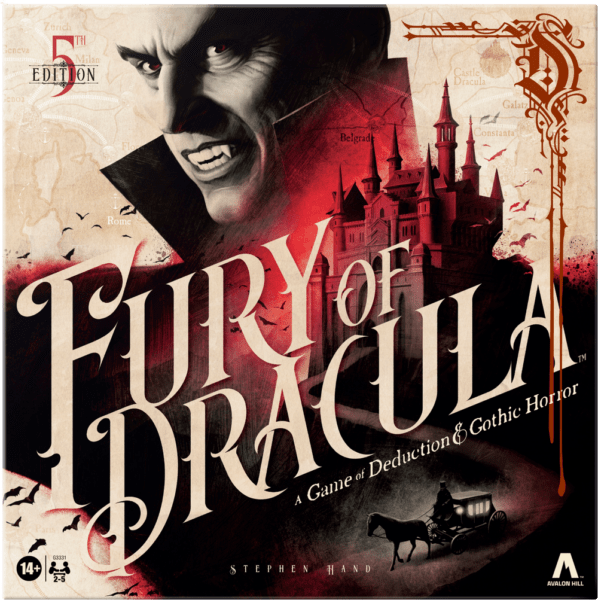 5th Edition of Fury of Dracula Coming From Avalon Hill