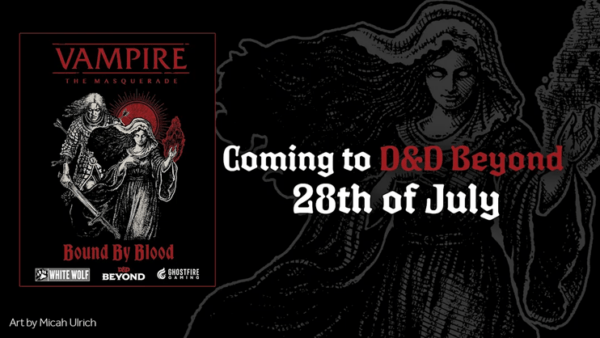Vampire: The Masquerade – Bound by Blood Heading To D&D Beyond