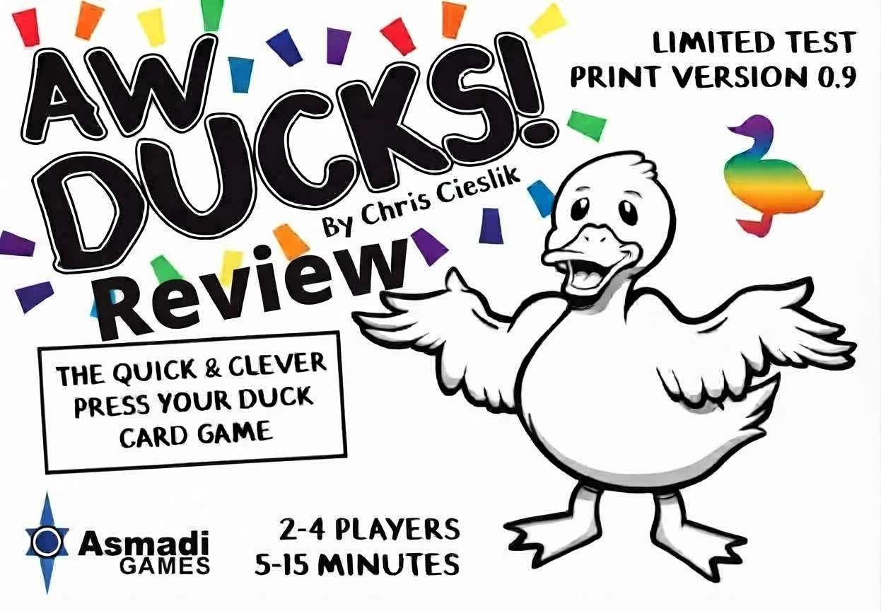 Aw Ducks! Card Game Review