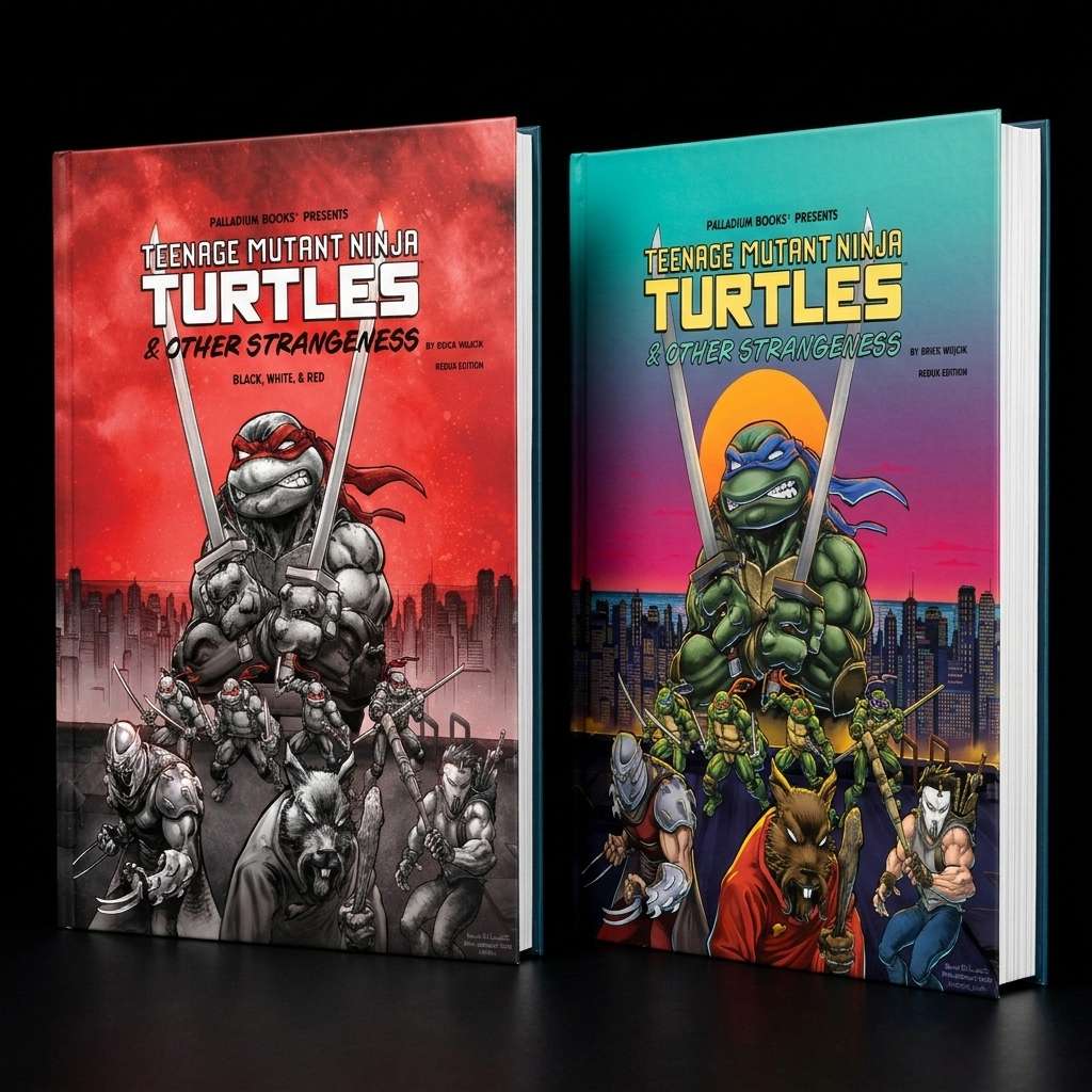 Cowabunga, While It Lasts! Palladium Books Is Saying Goodbye to Its Teenage Mutant Ninja Turtles RPG License
